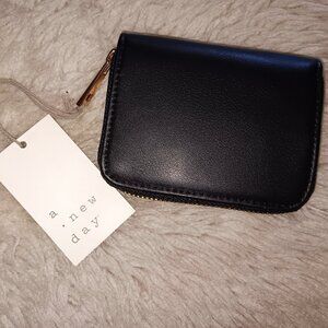 NWT - Petite & Discreet Little Black Wallet
